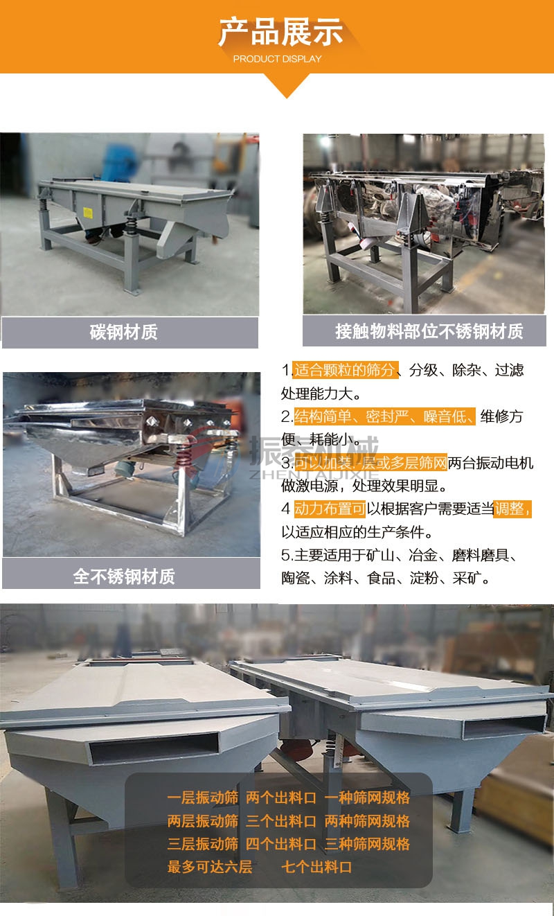 直線振動篩詳細解讀 直線振動篩詳細解讀